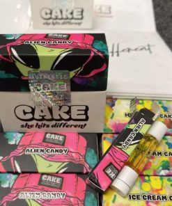 Alien Candy & Ice Cream Cake